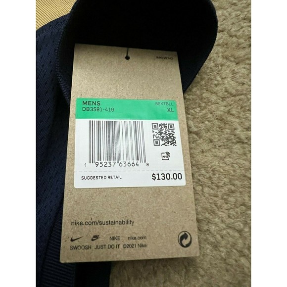 Nike Zion Williamson #1 New Orleans Pelicans Swingman Icon NBA Jersey Size XL - Picture 8 of 8